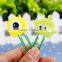 PVC soft material planner clip cartoon creative paper clip planner accessories