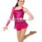 2017 new arrived women tap and jazz one sleeve lace adult dance costumes