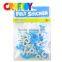 OEM Teaching material craftoy felt sticker letter blue low price