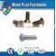 Made in Taiwan Machine Screw ISO 2009 Slotted Flat Head Countersunk