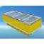 SD/SC 538L Hot Sales Display Island Freezer With Sliding Door
