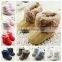 Winter crochet baby soft feet boots fur warm toddler girls boots shoes kids M6052901