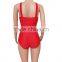 B33754A Western hot women sexy onesie halter neck swimwear