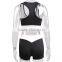 B33787A Western style jogging wear sexy 2 piece sports shorts set