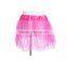 Factory custom Wholesale lace cotton garment handmake tutu skirt girls