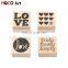 Box Package DIY Creative Rubber Wooden Handle Love Stamp Set of 4