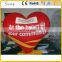 Sale welded large lovely inflatable red heart shape model