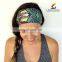 Girls Fashion Sports Coverd Elastic Yoga Spandex Fabric Hair Bands