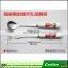 short and long wooden round handle spoon/spoon and fork set with wooden handle for Western-style food Cutlery Set (HH-spoon-102)