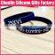 ink filled silicone wristband , promotional gift