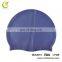 Kids Sports Silicone Material Swim Cap Flexible Durable Swimming Hat Black Yellow