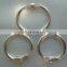 Office and School Supplies Nickle Plated Large Screw Lock Binding Rings