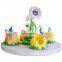 Zhongshan amusement park equipment rotate revolving cup kids rides for sale Honey Pot rotating tea cup coffee cup