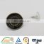 Engraved private logo popular style metal open hole jeans button