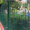 Decorative green vinyl coated welded wire mesh 358 fencing home security fence