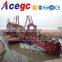 China bucket sand/gold mining dredger equipment for sale