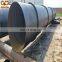 q235b 1200mm Diameter  SAW Spiral line carbon steel welded Pipe