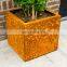 Home Decoration Corten Steel Flower Planters
