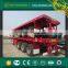 Dongfeng truck trailer 6X4 oil tank semi trailer