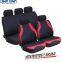 DinnXinn Ford 9 pcs full set velvet pu leather car seat covers Wholesaler China