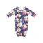 Sunflower Skull Long Sleeves Gown Sleeping Bag Sleepwear Baby Newborn