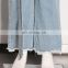 TWOTWINSTYLE Casual Tassel Lace Up Sashes Bag Women's Pant High Waist Loose Wide Leg Pants
