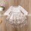 2019 Easter Day Dress Summer Girls Ear Moon Print Dresses Kids Party Dresses Princess Dresses