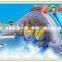 Indoor Water Park Equipment Funny Water Game Toys Kids Lobster Inflatable Water Park On Land