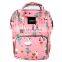 Fashion Diaper Bag Backpack Water Resistant Baby Bag for Women Girls Mum