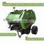 CE approved hot sale Mini small round  tractor mounted  pto driven hay baler 870