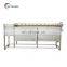 1000kg/h high capacity commercial washing peeling machine for vegetable fruit