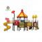 Kids plastic slide outdoor toys playground equipment modular slide for resort place JMQ-18152B
