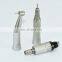 2.35mm dental push button contra angle low speed handpiece dental con triangle push type led