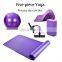 Hampool Wholesale Fitness Custom Yoga Ball Towel Block  Mat Yoga Kit