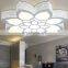 Creative flowers warm home lighting acrylic ceiling lamps