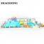 Commercial Adult Kids Water Park Inflatable Sea Land Water Theme Amusement Park Floating Toys Games Design Equipment prices
