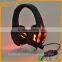 most fashion led light 7.1 sound gaming headset visible microphone design                        
                                                Quality Choice