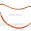 woman and lady Cheap Fashion microfiber and PU braided belt for cloth