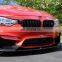 Carbon Fiber M4 M3 Front Bumper Lip Spoiler for BMW F82 M4 bumper