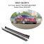 4PCS/SET RZ Style Carbon Fiber Auto Side Door Skirts for Tesla Model S 14-17