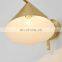 Nordic Copper Brass Pendant Light Lamp Led Golden Modern Wall Light Bedroom Dinning Bar Led Light