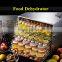 Household food drying machine with 10 trays