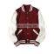 2021 Autumn Custom New Men's Premium Classic Snap Button Vintage  Baseball Letter man Jacket