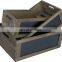 Wooden Crates With Blackboard Retail Display Storage Box Gift Hampers