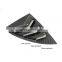 Car Styling Rear Side Window Louvers Scoop Vent Cover Trim For Tesla Model Y 2021
