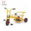 Professional production new design yellow security kids tricycle