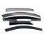 Black Acrylic Car Door Sun Vent Visor Car Deflector Injection Window Visor For NISSAN SENTRA SEDAN 2013-2017