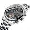 Hot Sale GUANQIN 17001 Men Automatic Mechanical Stainless Steel Strap Chronograph Band Wrist Watch