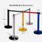 LG-B9 Brown Control Crowd Queue Barrier Belt Stanchions Pole