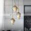 Nordic LED Pendant Lamp Chandelier For Living Room Kitchen Bedroom Glass Ceiling Hanging Light